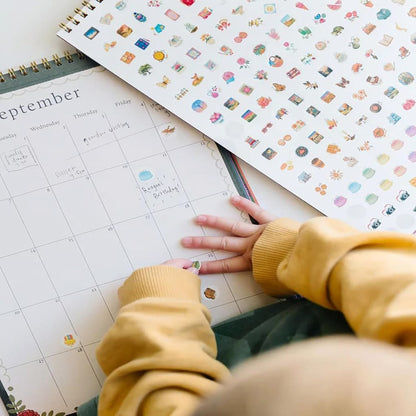 2026 Bucket List Spiral Calendar